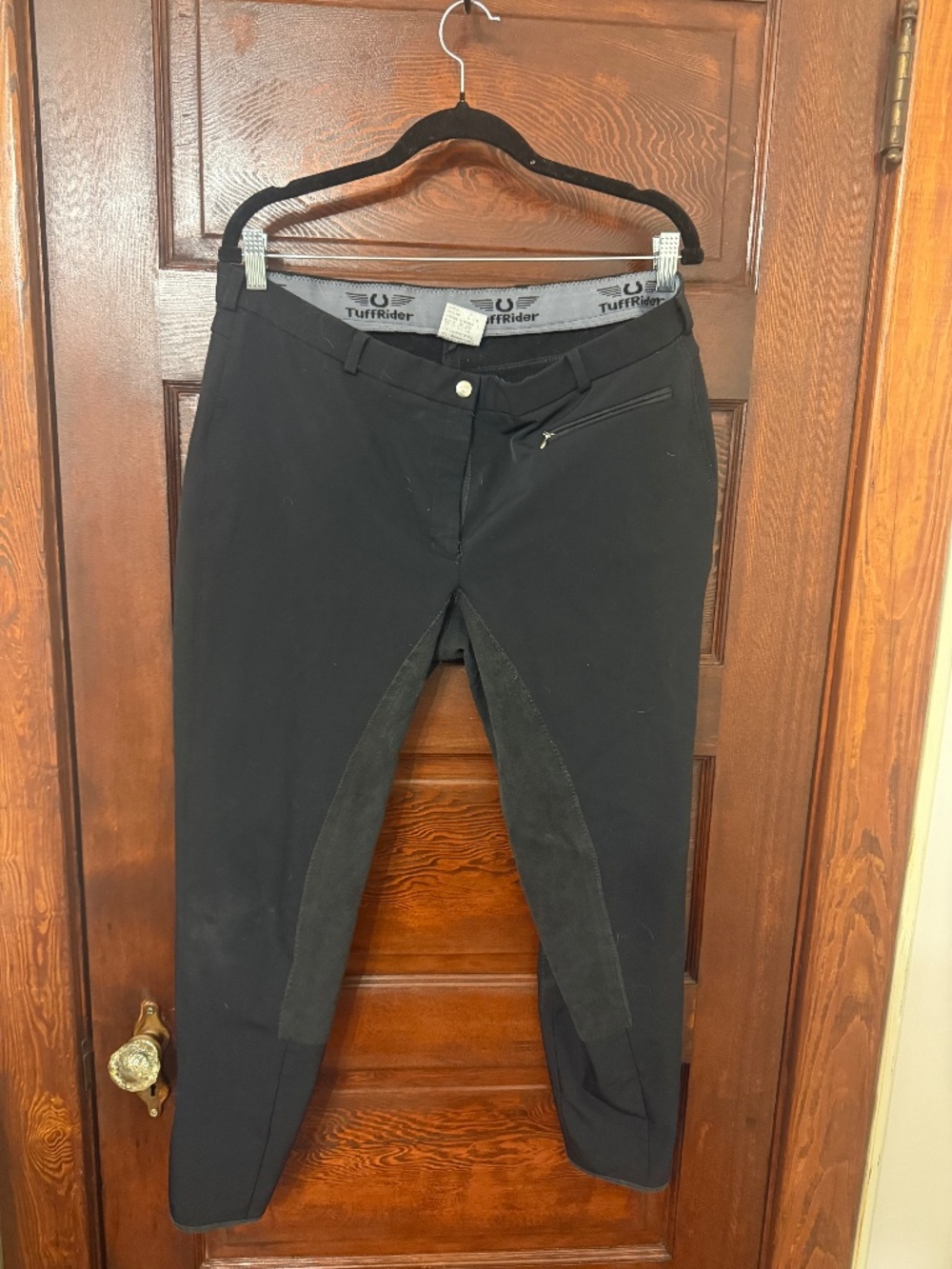 TuffRider Ladies Full Seat Breeches Riding Pants Black Size 34